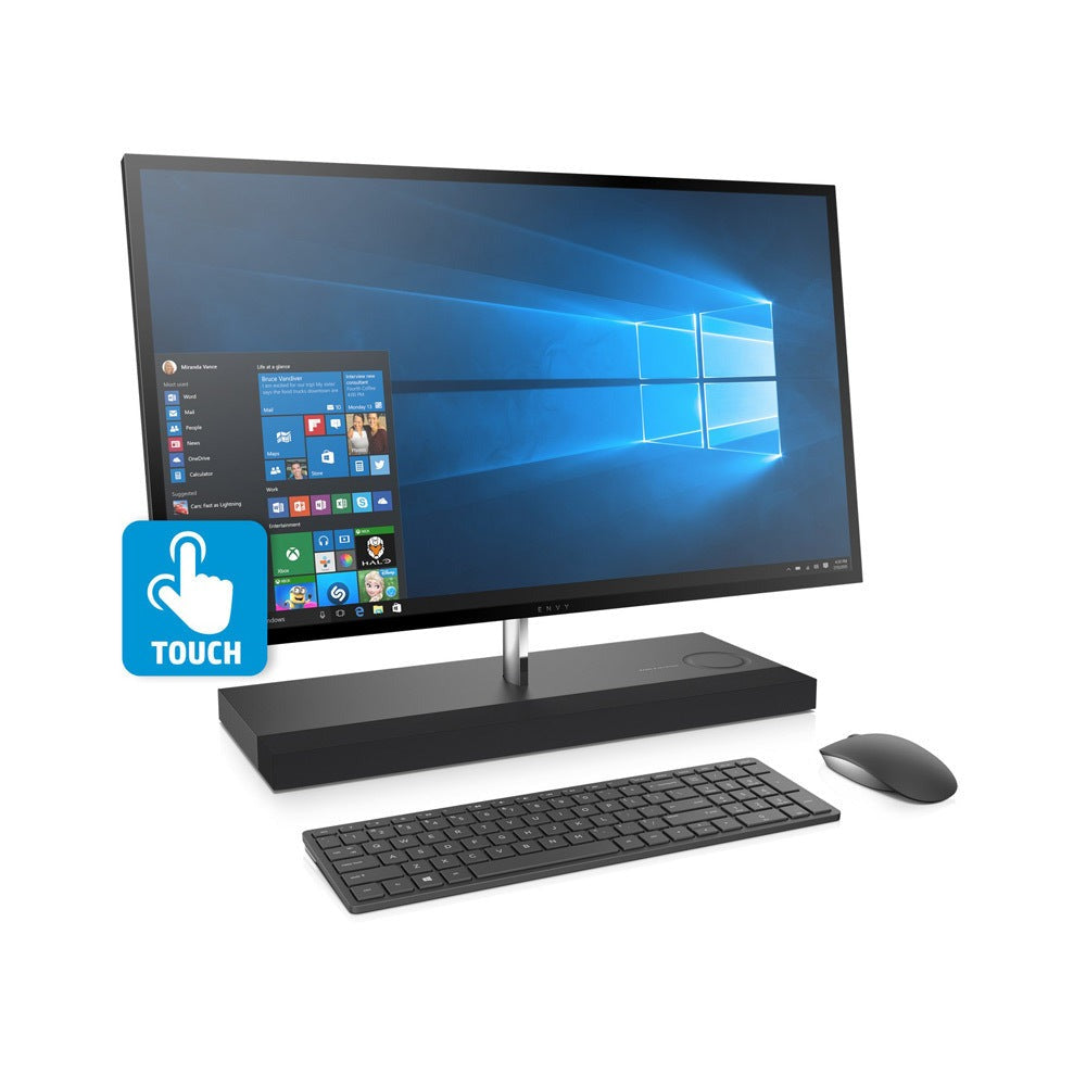 HP Envy 27-b119 27" QHD Touch All-in-One PC, Intel Core i7-7700T, 128GB SSD + 1TB HDD, GTX 950 4GB (Certified Refurbished)