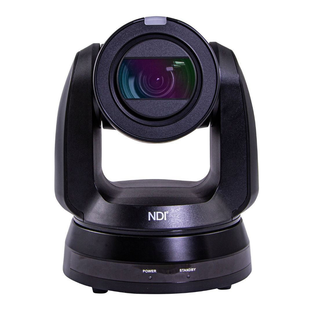 Marshall CV730-BHN UHD60 NDI PTZ Camera with 30x Optical Zoom and Smart Auto-Focus AI System (Black)