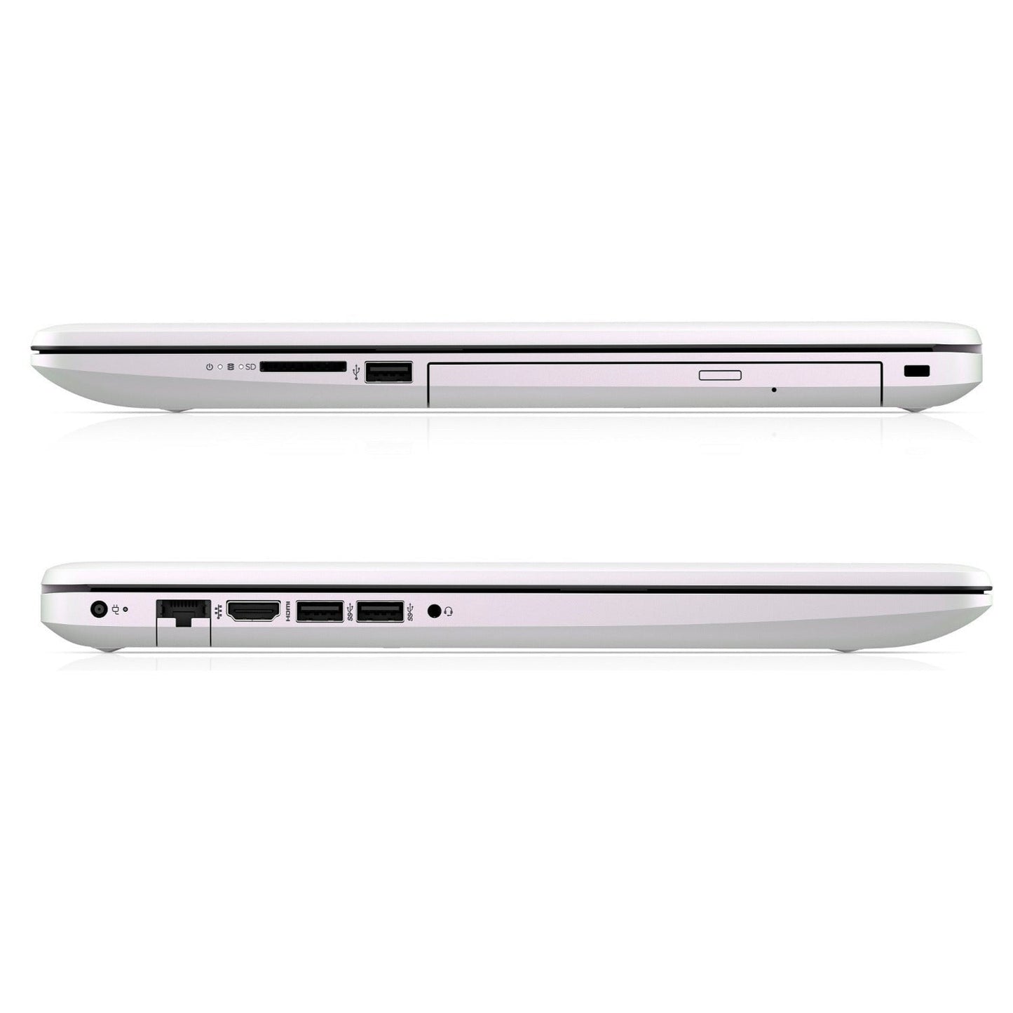 HP Laptop, 15.6" HD Touch, Intel Core i5-8250U, 8GB RAM, 1TB HDD, Microsoft 365 Personal 1-Year (Pearl White) (Certified Refurbished)