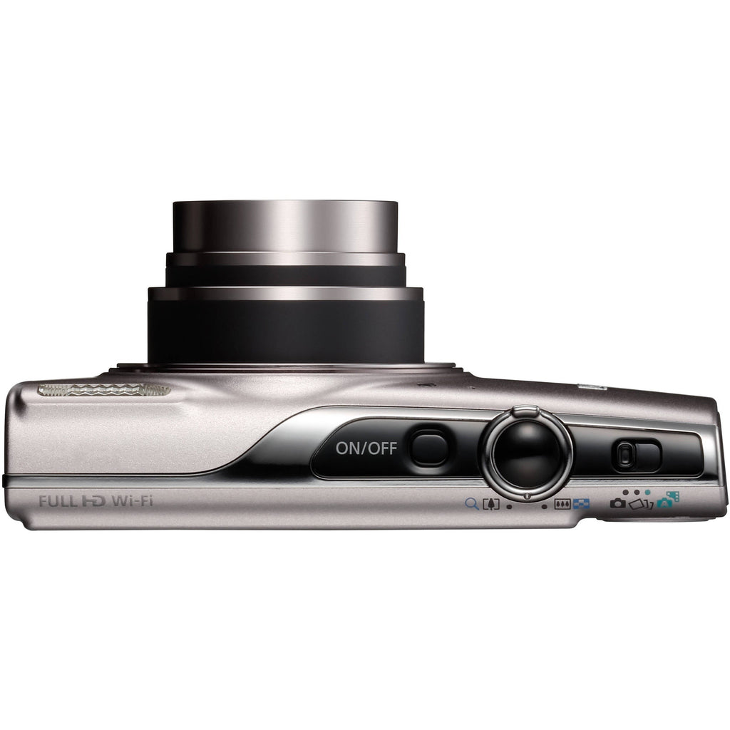 Canon PowerShot ELPH 360 HS Digital Camera (Silver) (Open Box)