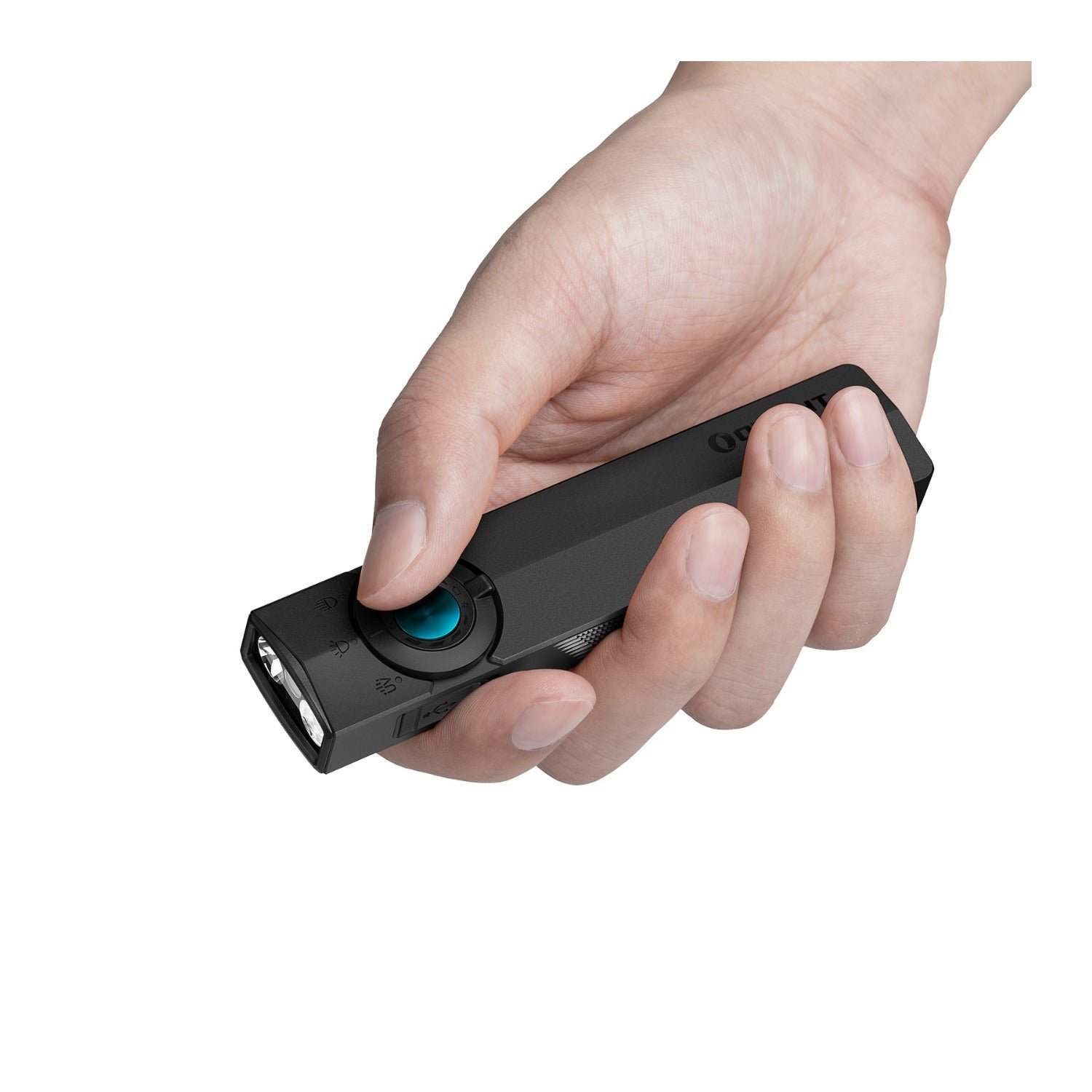 OLIGHT ArkPro EDC Flat Rechargeable Flashlight (Black CW)
