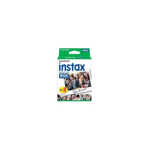 Fujifilm instax Wide Instant Film Twin Pack (40 Exposures) Bundle with PhotoBox and Acrylic Frames