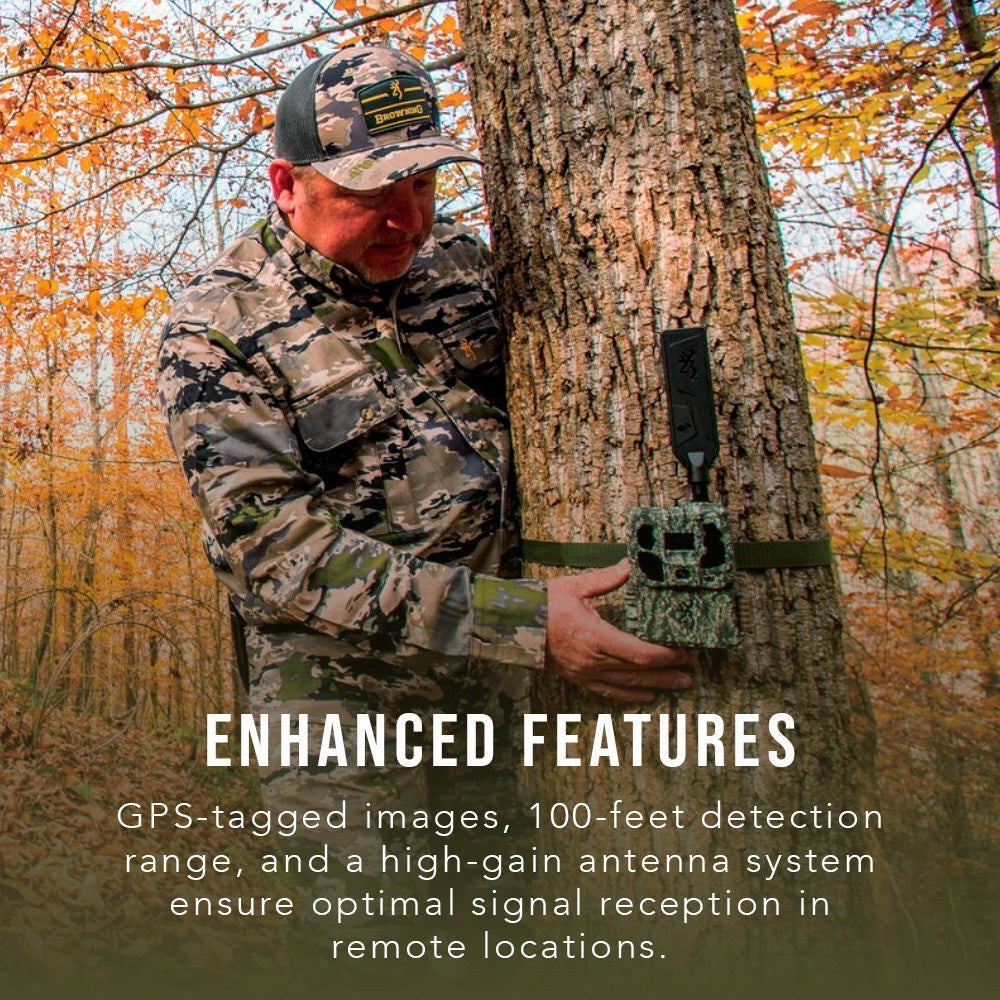 Browning Trail Camera Defender Pro Scout Max HD Cellular Trail Camera with IR Video (4-Pack) Bundle