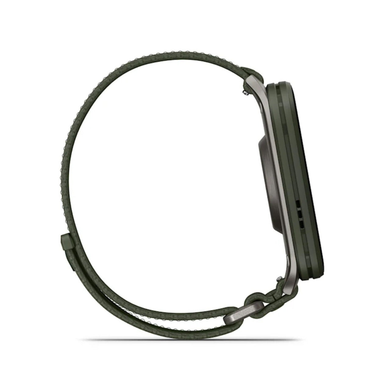 Garmin Venu X1 Moss with Titanium Caseback and Moss ComfortFit Nylon Band