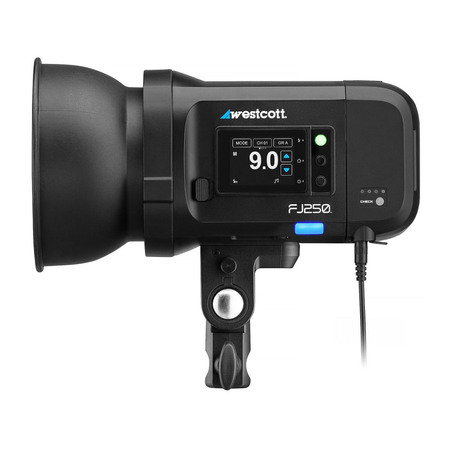 Westcott FJ250 Touchscreen Strobe with Battery and Heavy-Duty Light Stand Bundle