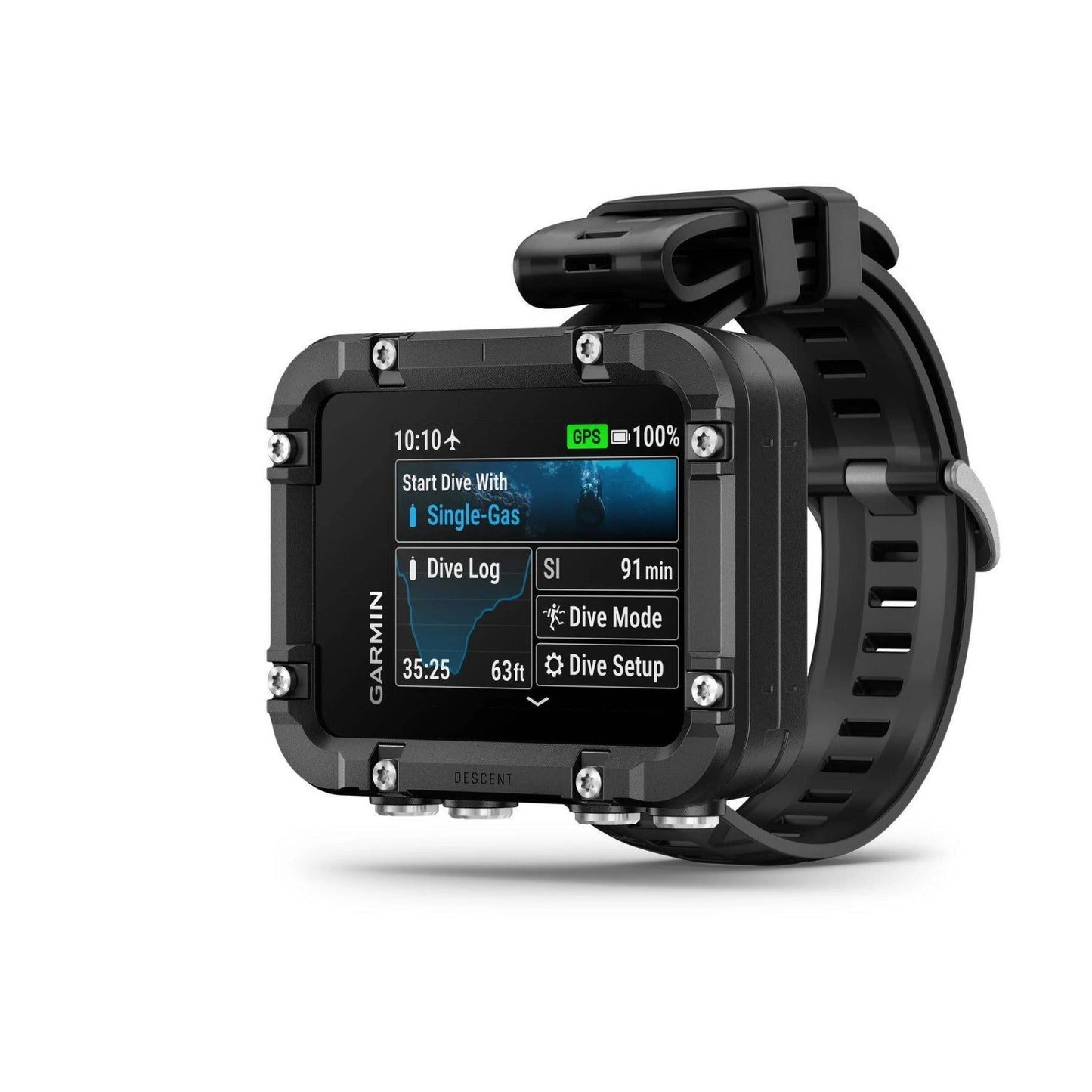 Garmin Descent X30 Rugged Dive Computer with 2.4-Inch Color Display (Black)