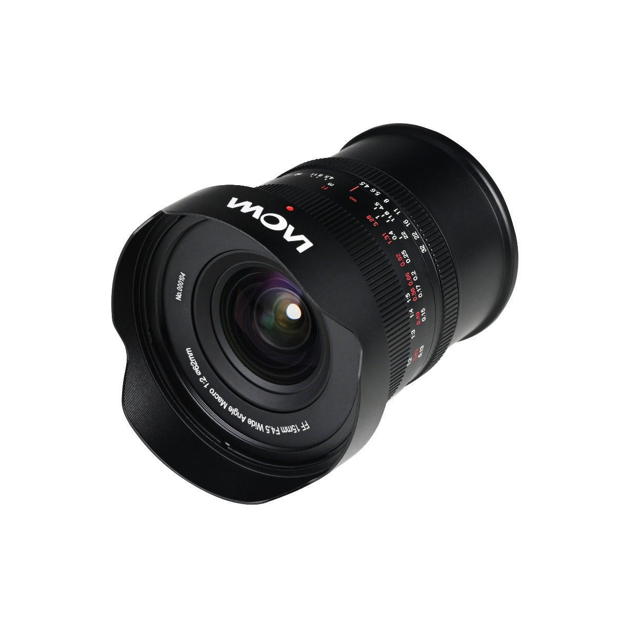 Laowa 15mm f/4.5 0.5X Ultra Wide Angle Macro Lens for L-Mount (Black)