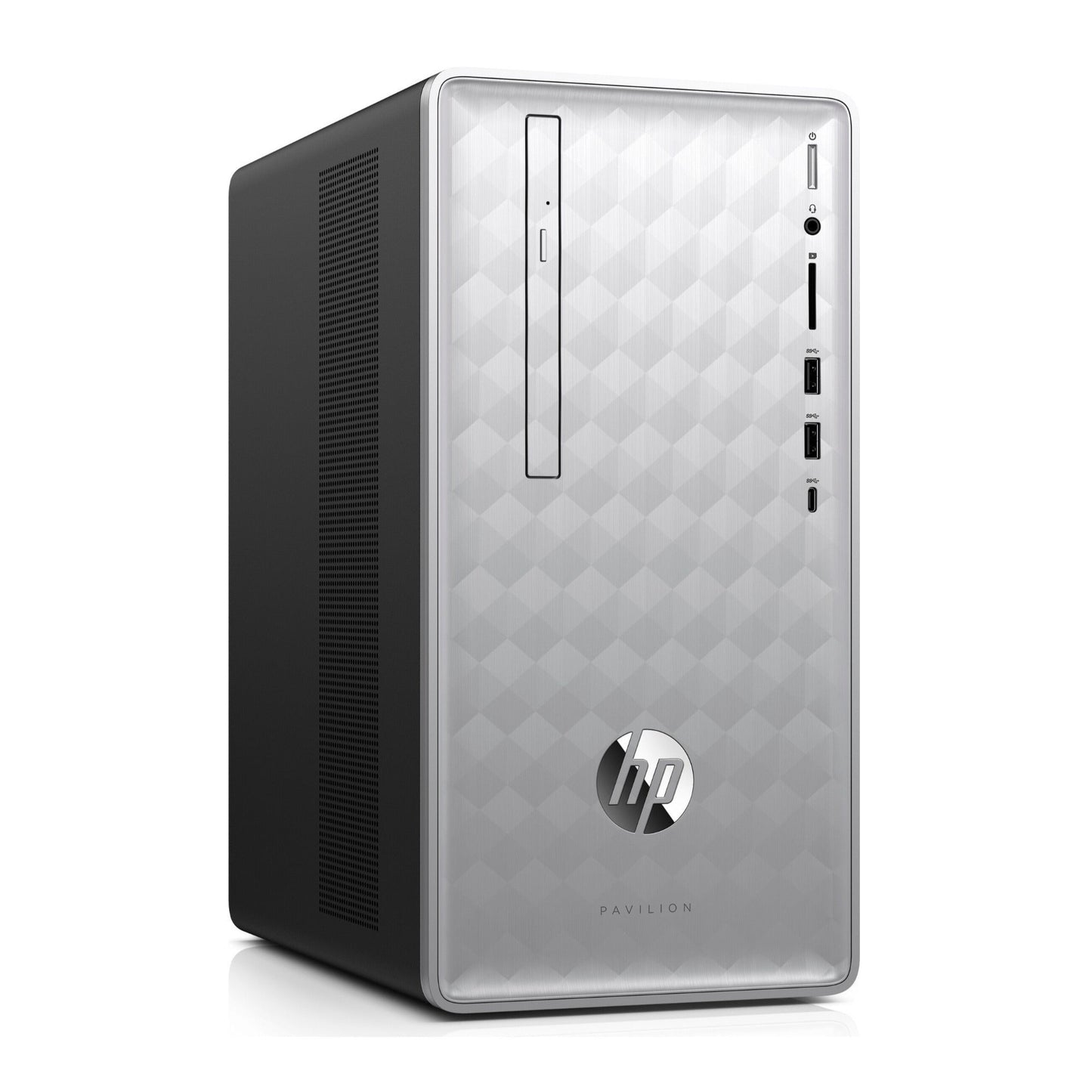 HP Pavilion 590-p0075 Desktop PC, Intel Core i7-9700, 16GB RAM, 1TB HDD + 128GB SSD, NVIDIA GTX 1050 2GB (Certified Refurbished)