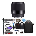Sigma 30mm f/1.4 Contemporary DC DN Prime Lens for Sony E with Accessory Bundle
