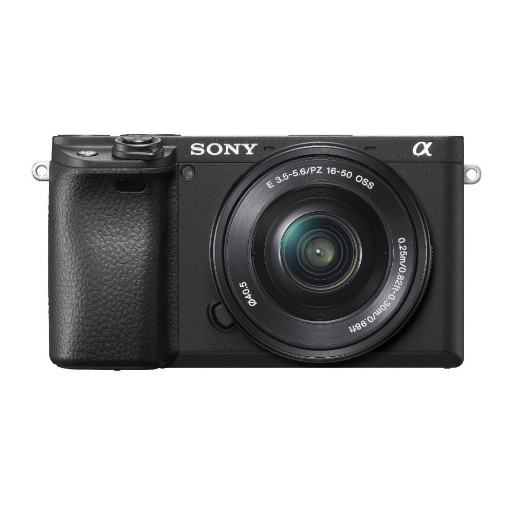 Sony a6400 Mirrorless Digital Camera Bundle with 16-50mm and 55-210mm Lenses