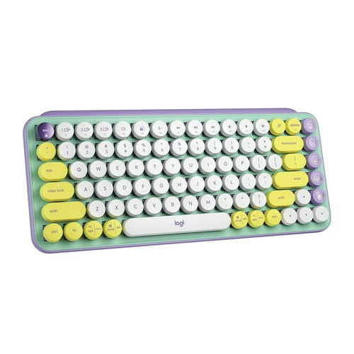 Logitech POP Keys Wireless Mechanical Keyboard and POP Mouse Bundle