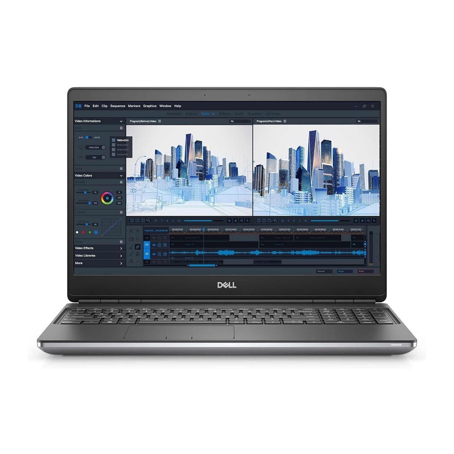 Dell Precision 7560 Mobile Workstation, 15.6" FHD, Intel Core i7-11850H, 32GB RAM, 512GB SSD, Windows 11 Pro (Certified Refurbished)