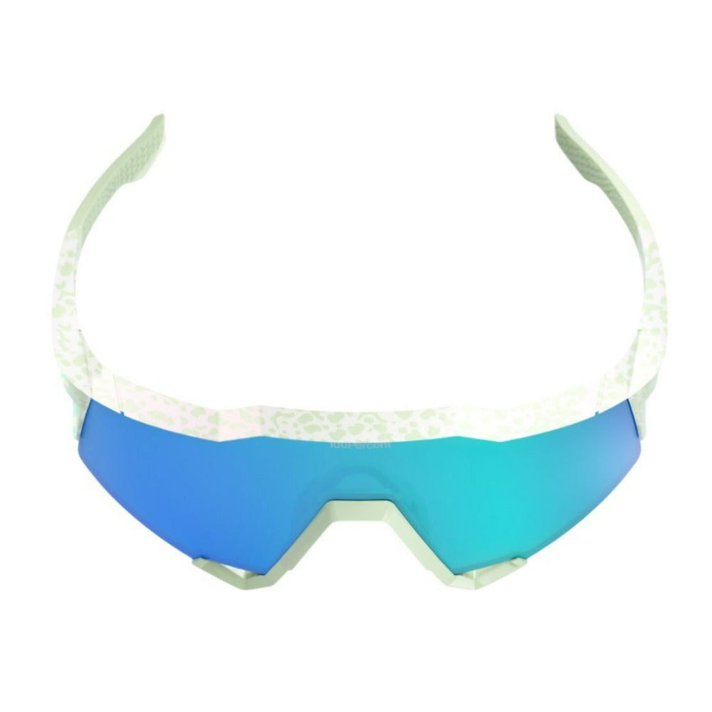 100 Percent Speedcraft LE Elly 2 Polished Light Green Sunglasses with TR90 Frame