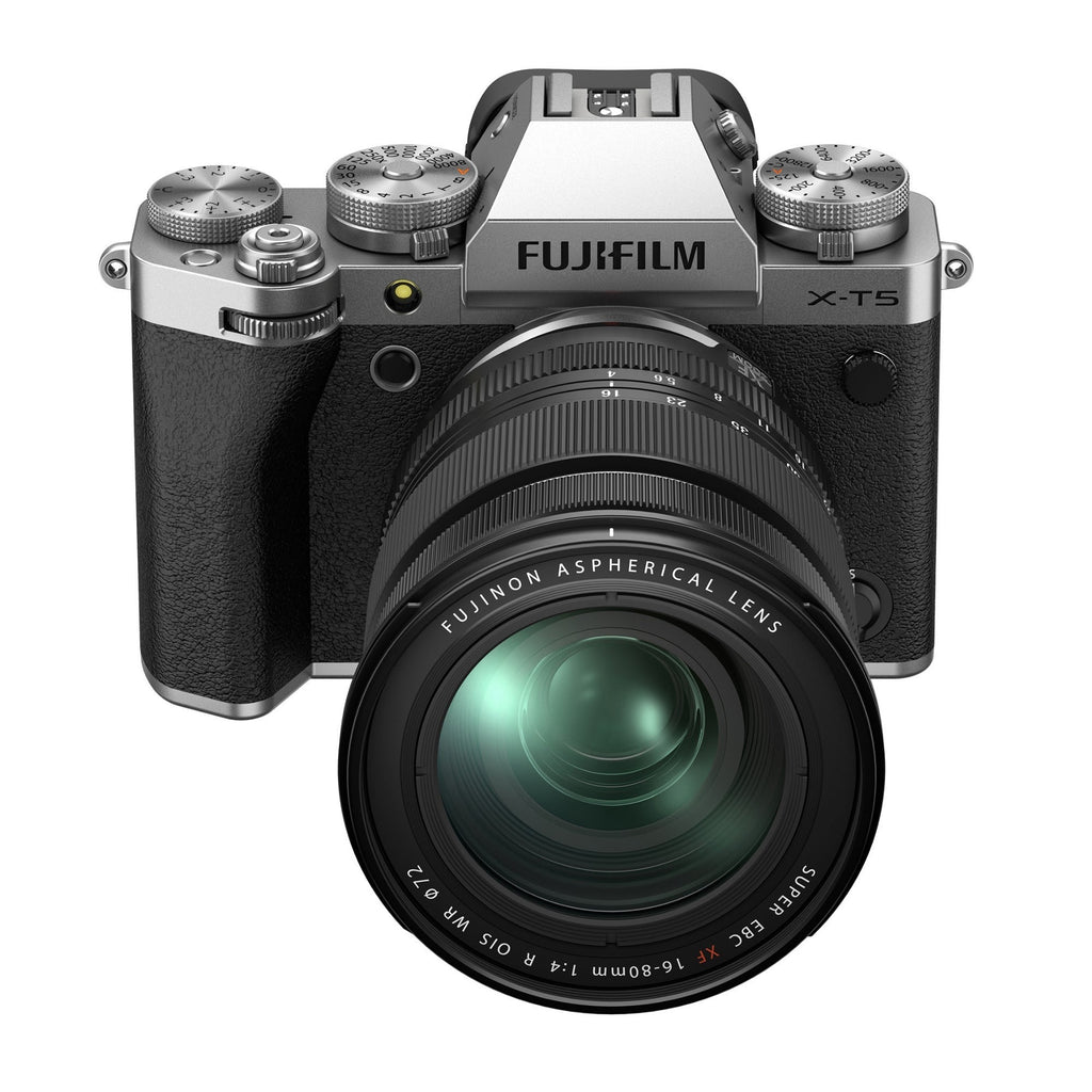Fujifilm X-T5 Mirrorless Camera with XF16-80mmF4 R OIS WR Lens (Silver)