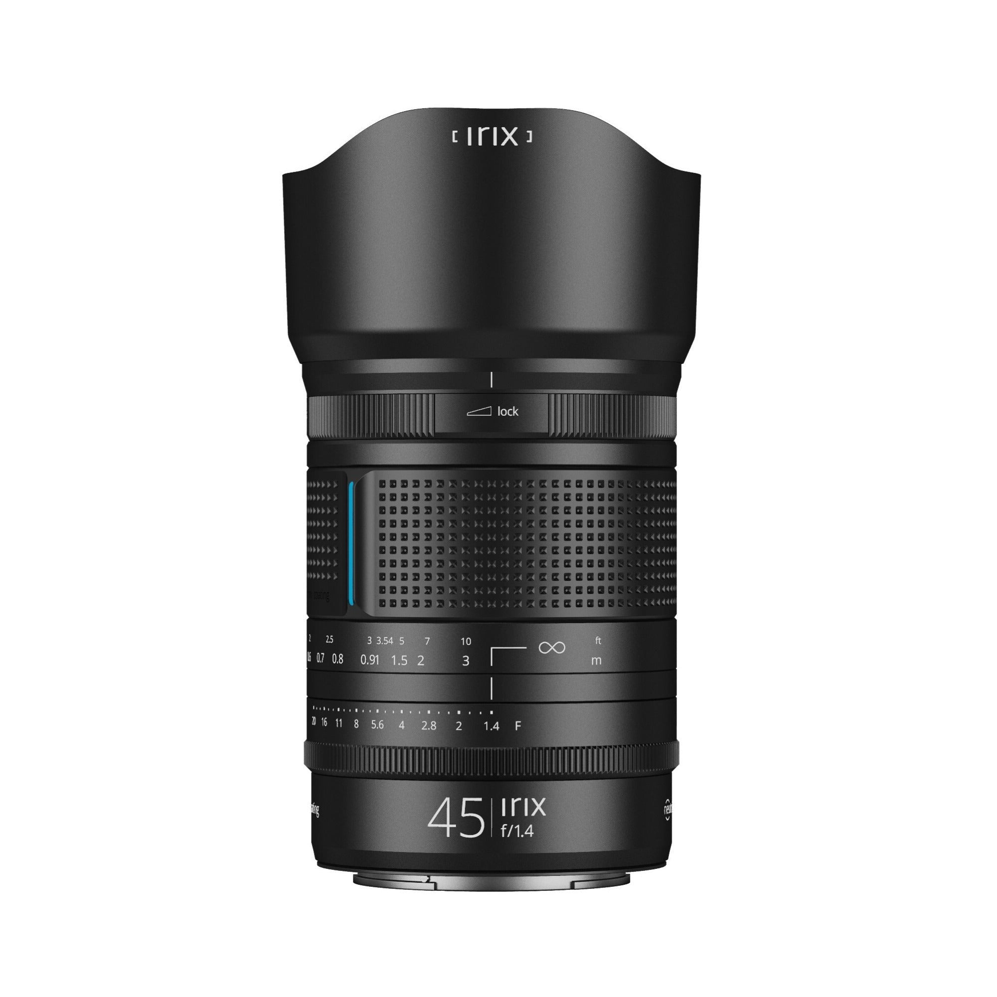 Irix 45mm f/1.4 Dragonfly Manual Focus Lens for Fujifilm GFX Cameras