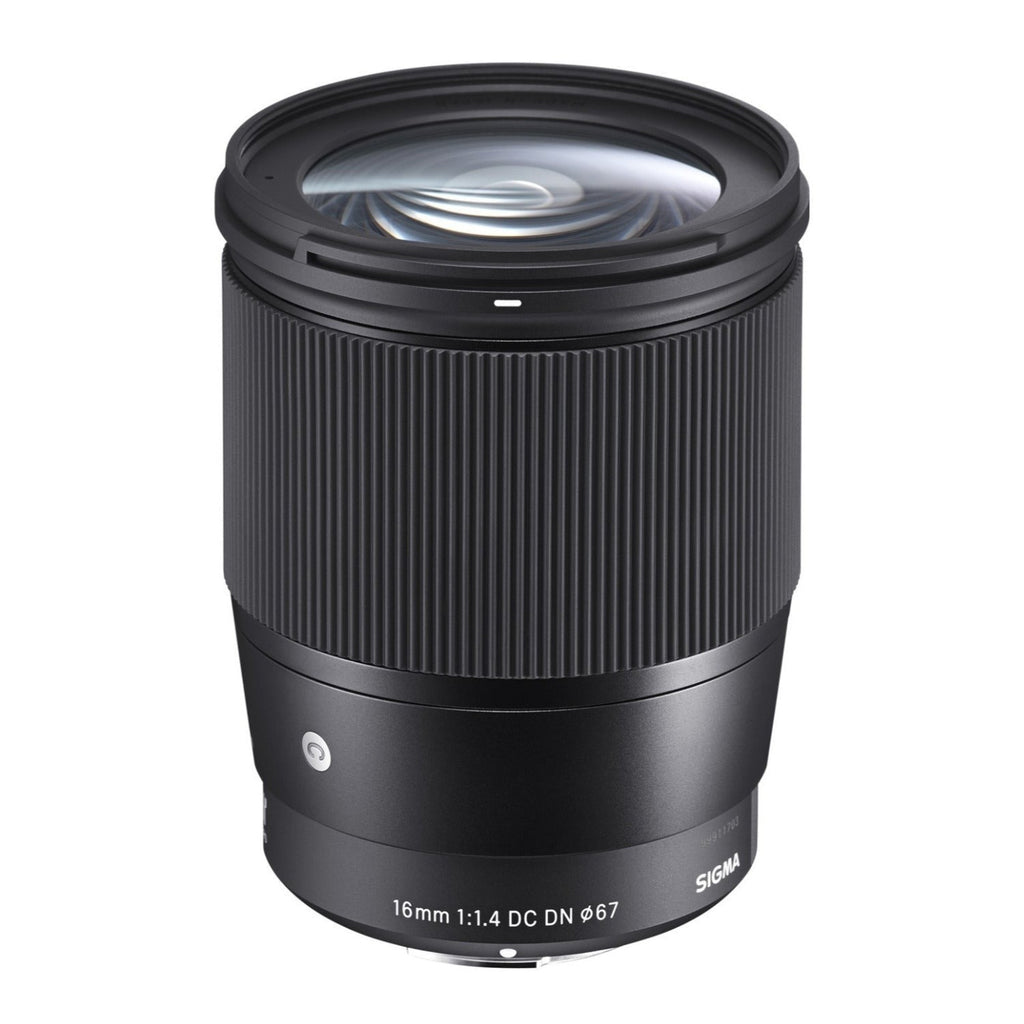 Sigma 16mm f/1.4 DC DN Contemporary Multilayer Coating Lens (Canon EF-M) Bundle