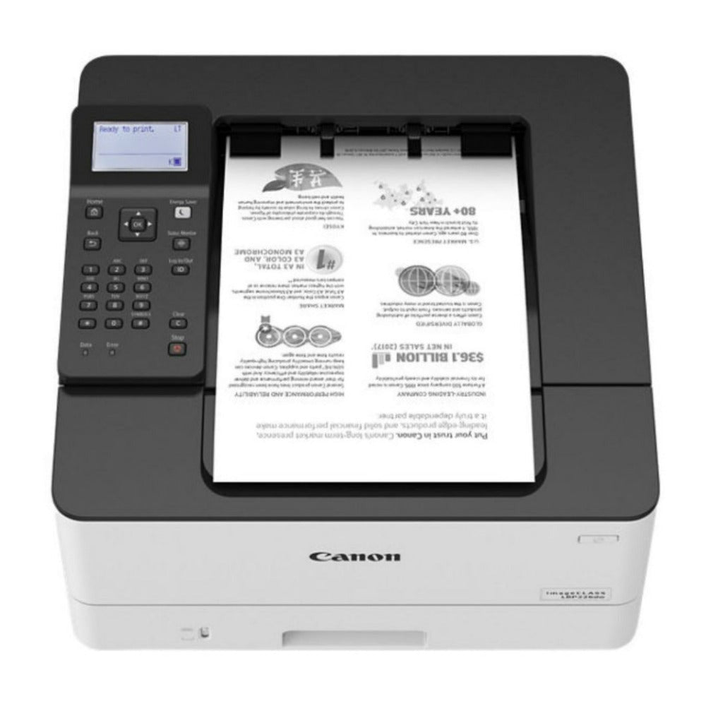 Canon imageCLASS LBP226dw Laser Printer with Wi-Fi, White (Refurbished)