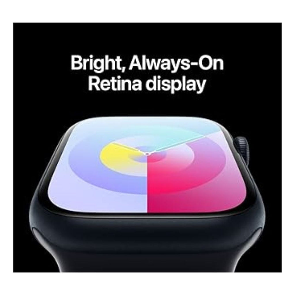 Apple Watch Series 9 GPS + Cellular Aluminum Case with Midnight Sport Band (Certified Refurbished)