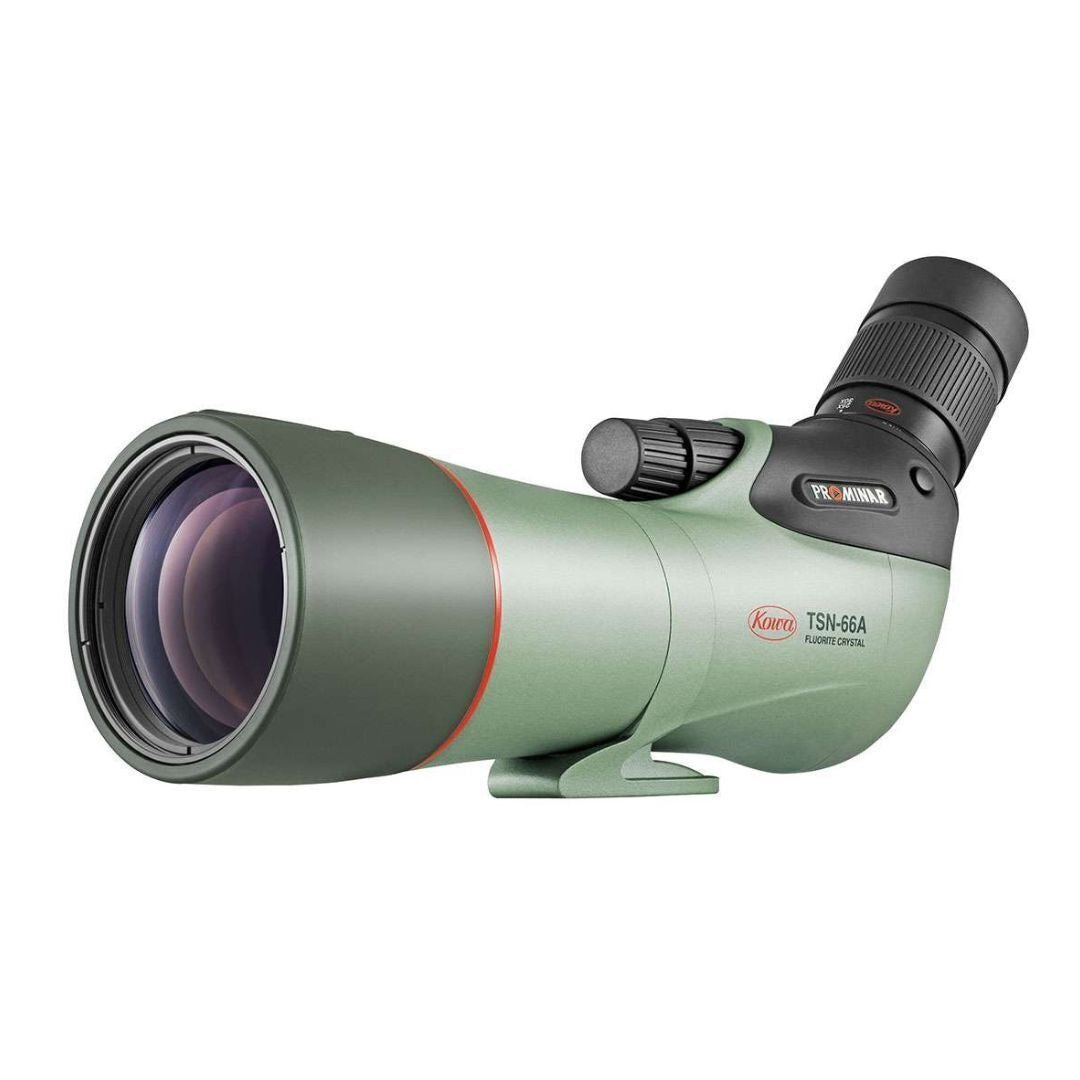 Kowa TSN-66 PROMINAR 66mm 25-60x Angled Zoom Pure Fluorite Scope Kit with TE-11WZ II Zoom Eyepiece