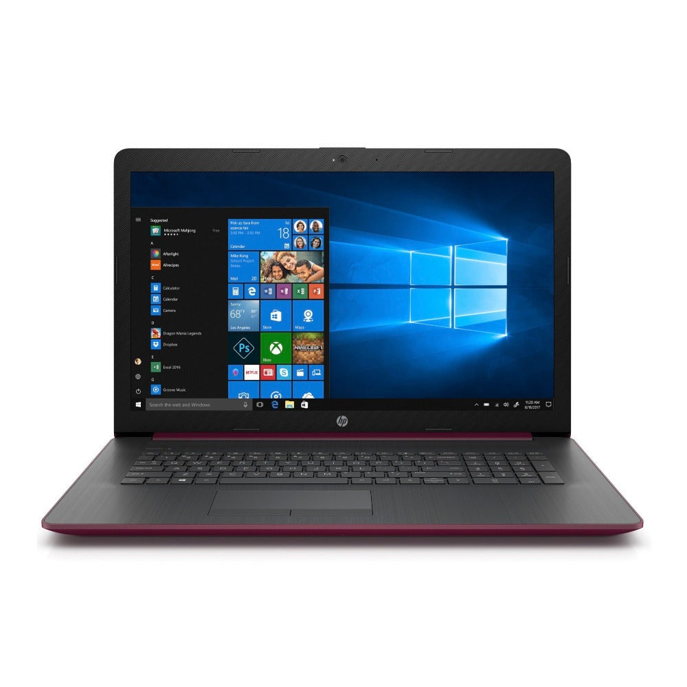HP 17-BY0027-CY 17.3" HD+ Laptop, Intel Core i5-8250U, 8GB RAM, 1TB HDD + 16GB Intel Optane, Microsoft Office 365 (1-Year) (Certified Refurbished)