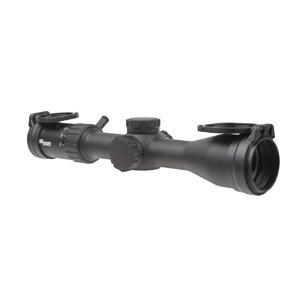 Sig Sauer Whiskey4 3-12x44 Riflescope with SFP Reticle and 30mm Tube (Black)