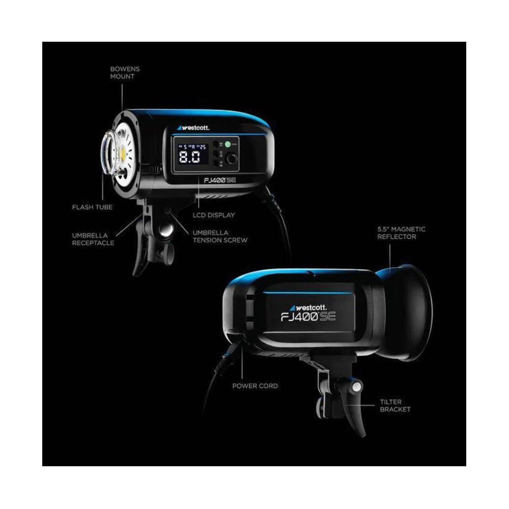 Westcott FJ400-SE Studio Strobe 400Ws with Fast Recycle Time