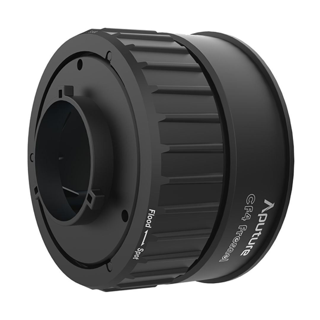 Aputure CF4 Fresnel for Storm 80c Fixture with 4-Inch Diameter Lens and Mini ProLock Mount (Black)