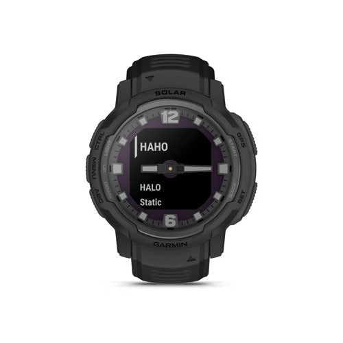 Garmin Instinct® Crossover Solar Tactical Edition Hybrid Smartwatch (Black)