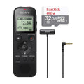 Sony ICD-PX470 Stereo Digital Voice Recorder with Built-In USB Bundle