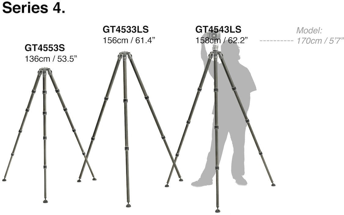 Gitzo Systematic Series 4 Carbon 5 Section Tripod