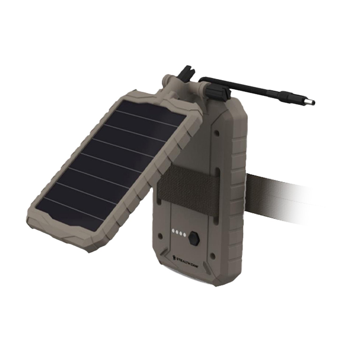 Stealth Cam Lithium Solar Power Panel (2-Pack) with Card Reader