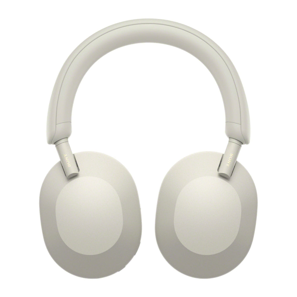 Sony WH-1000XM5 Wireless Noise Canceling Over-Ear Headphones Bundle (Silver)