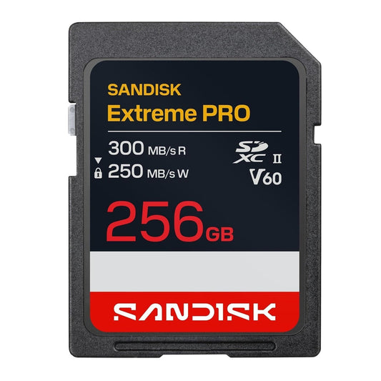 SANDISK 256GB Extreme PRO SDXC UHS-II Memory Card