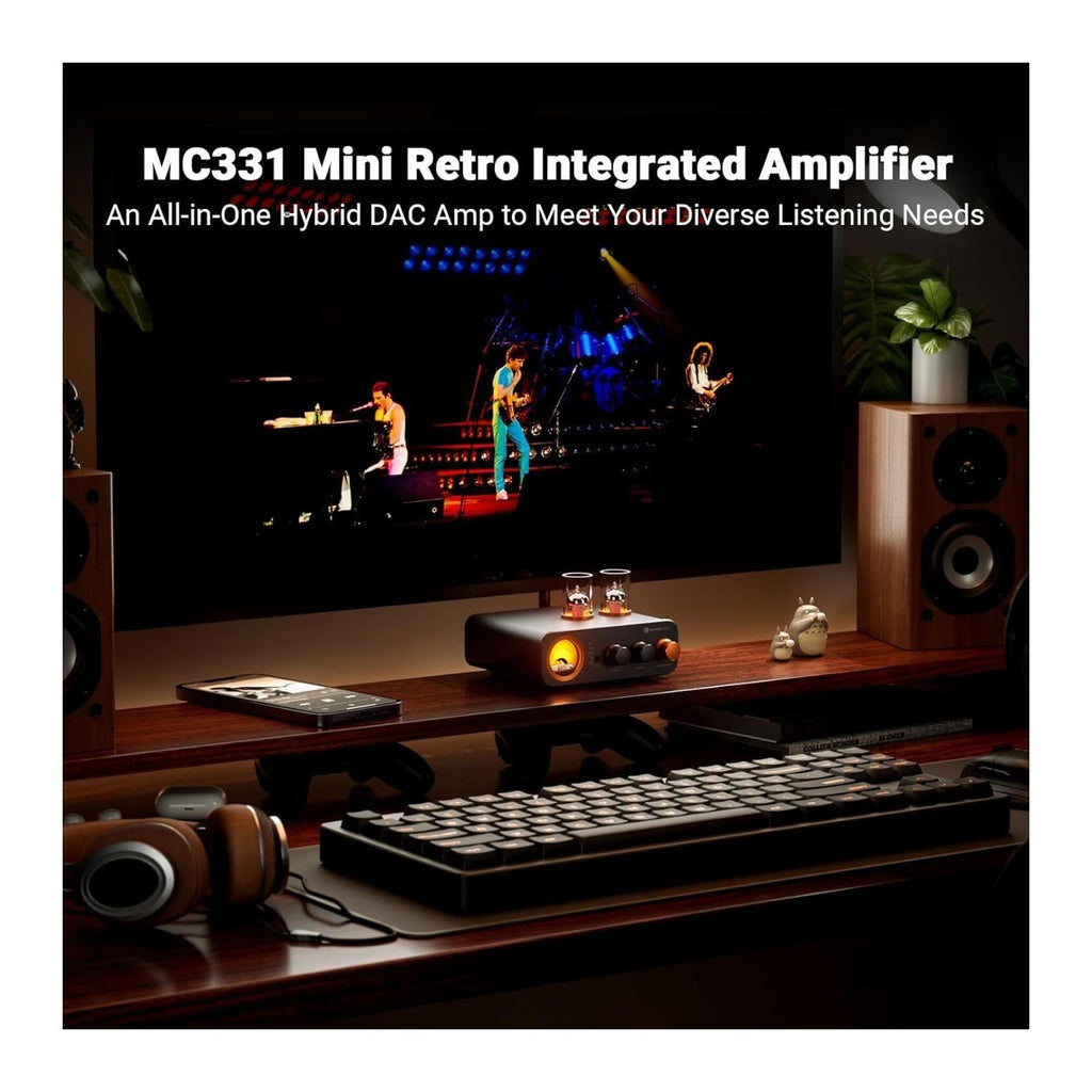 Fosi Audio MC331 Tube Integrated Amplifier with DAC