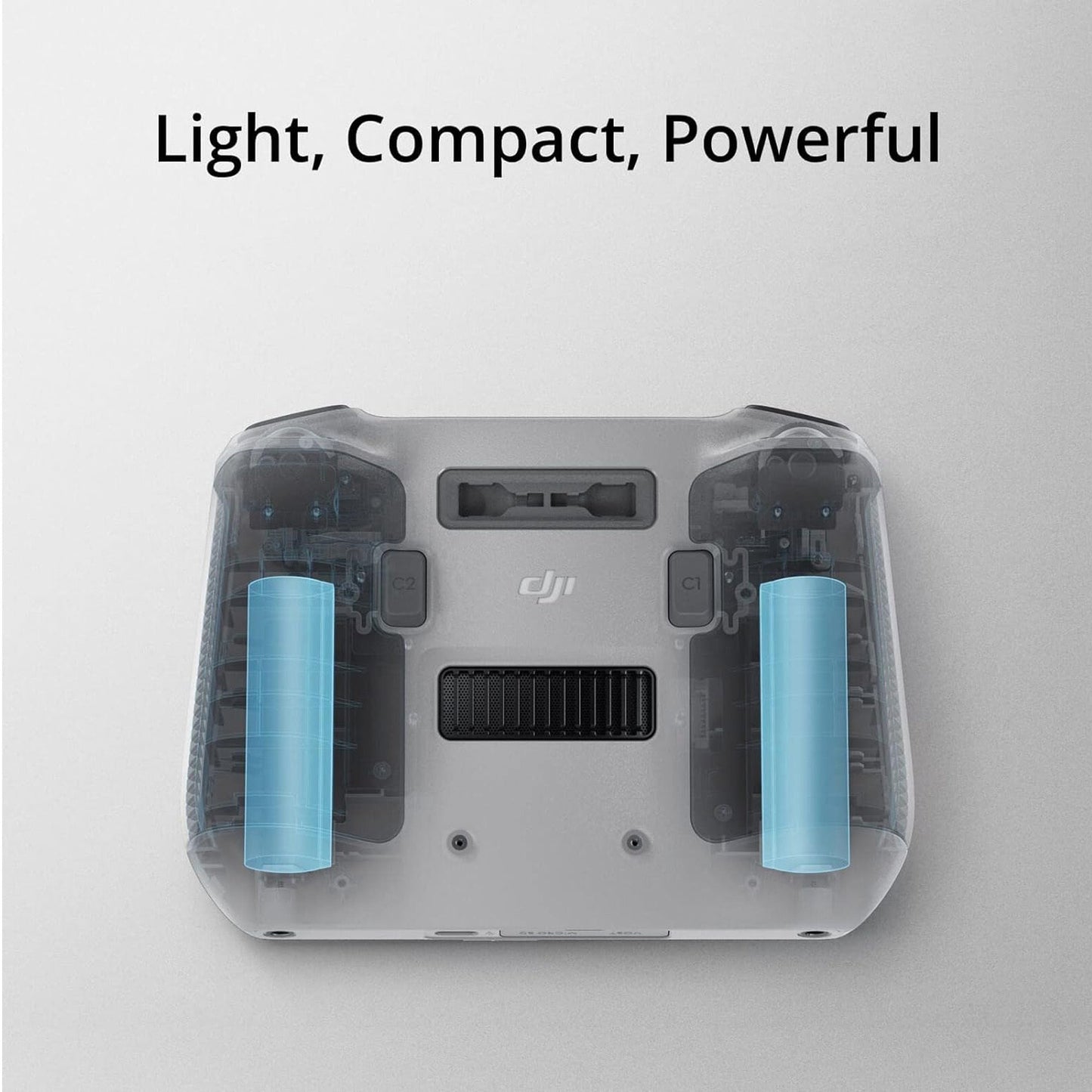 DJI RC Lightweight FHD Remote Controller for DJI Drones with 64GB SD Card, Cover, and Landing Pad