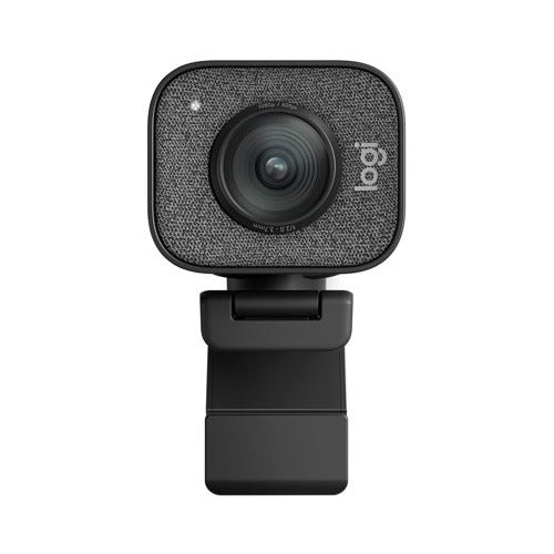 Logitech StreamCam Plus Webcam with Tripod (Graphite), USB Hub, and Ring Light