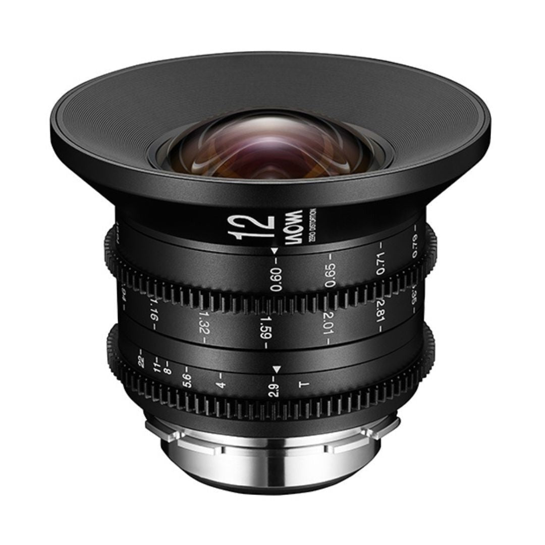 Venus Optics Laowa 12mm T2.9 Zero-D Cine Lens for Cinema and Mirrorless Cameras (PL Mount)