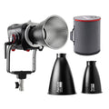 Aputure STORM 400x White LED Monolight (Gold Mount) with 1200x Reflector Kit