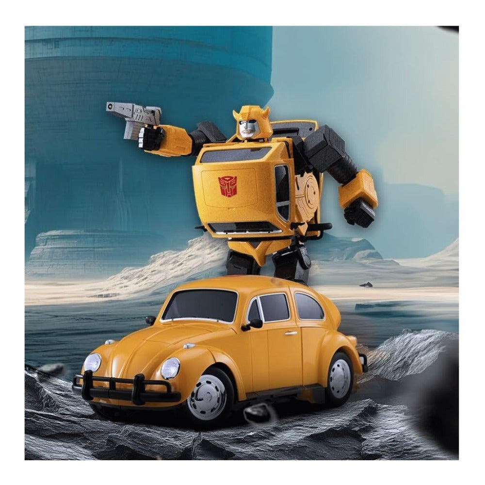 Robosen Bumblebee Flagship Transformer Robot Toy - Programmable with Voice and App Control