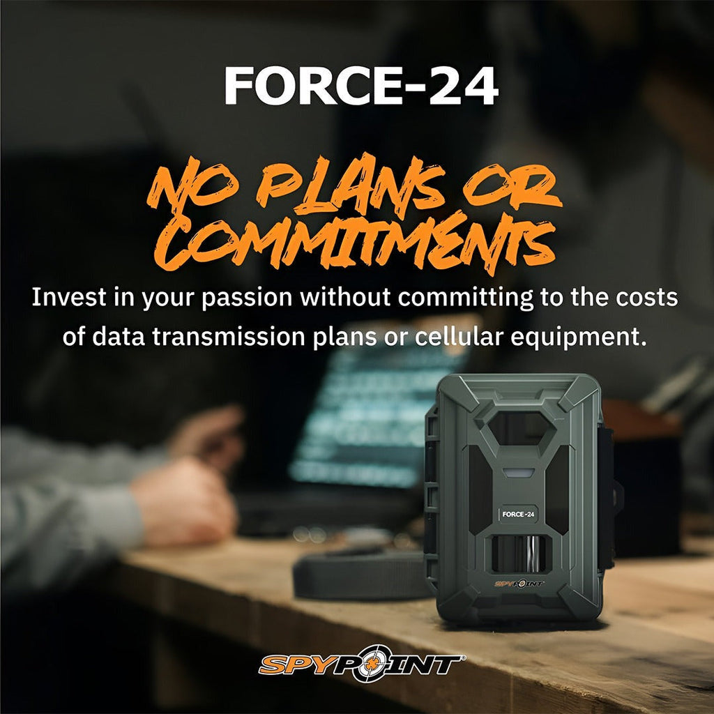 Spypoint Force-24MP Non-Cellular Trail Camera (10 Pack) Bundle with Accessories