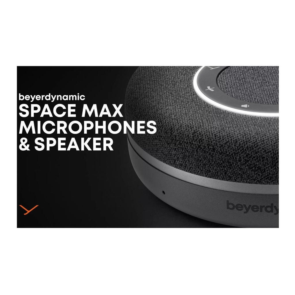 Beyerdynamic Space Max Wireless Bluetooth Maximum Sound Quality Speakerphone (Charcoal)