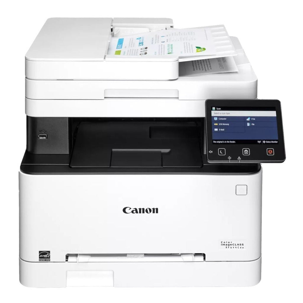 Canon Color imageCLASS MF644Cdw Wireless All-in-One Duplex Laser Printer (White/Black) (Certified Refurbished)