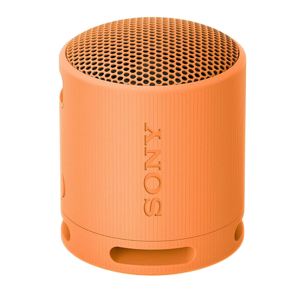 Sony SRS-XB100 Wireless Bluetooth Portable Lightweight Travel Speaker (Orange) with Case Bundle
