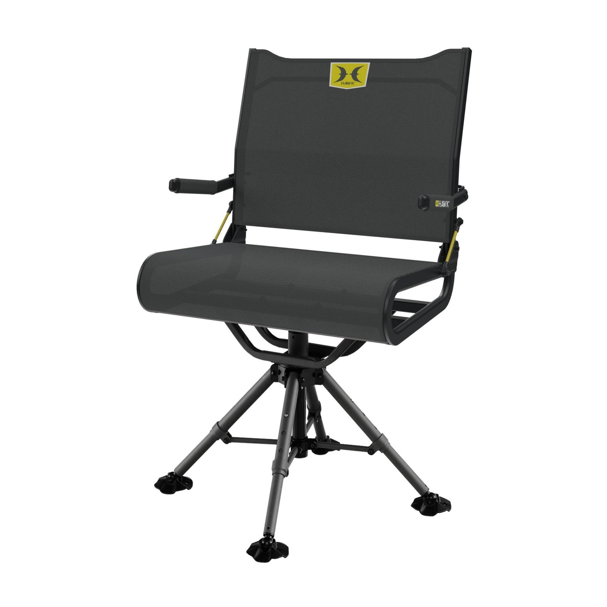 Hawk Stealth XXL Adjustable Hunting Blind Chair with 350 lb. Capacity