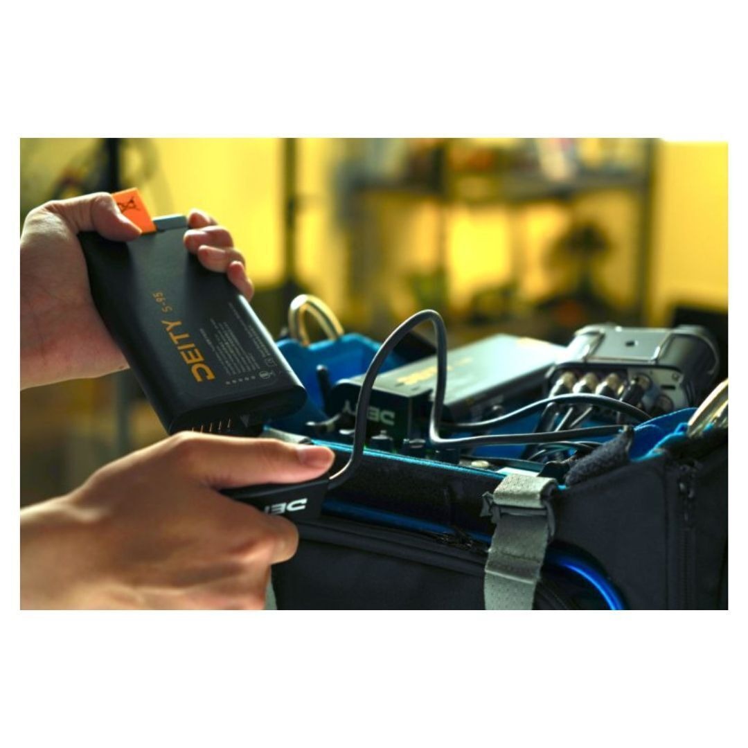 Deity S-95 Smart Battery with DQC2 Battery Charger, and 140 Watt GaN Pro USB-C Power Adapter