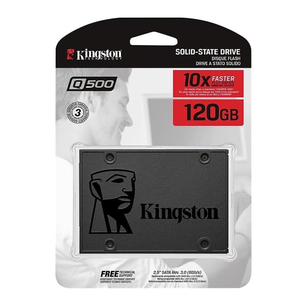 Kingston Q500 2.5-Inches 120GB SATA 3 Internal Solid State Drive