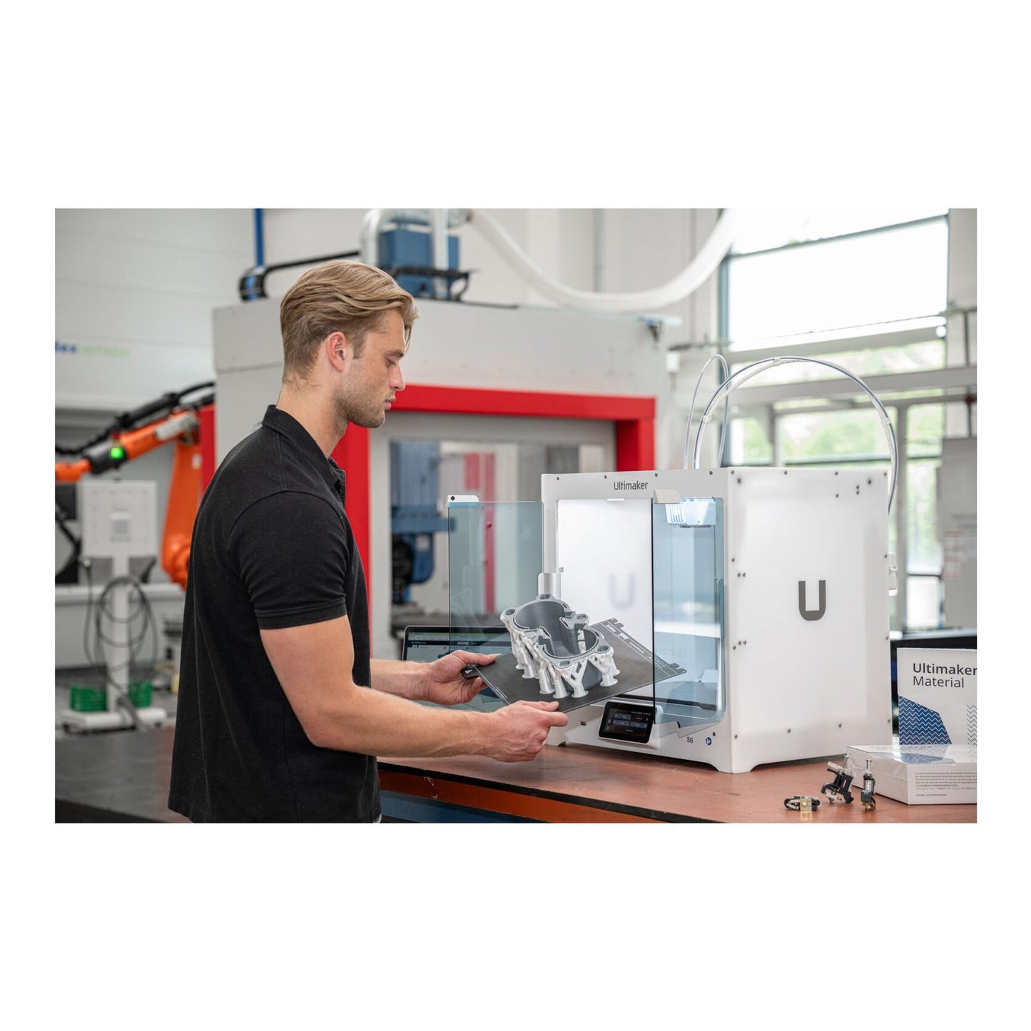 UltiMaker S6 Flex 3D Printer with Flexible Build Plate