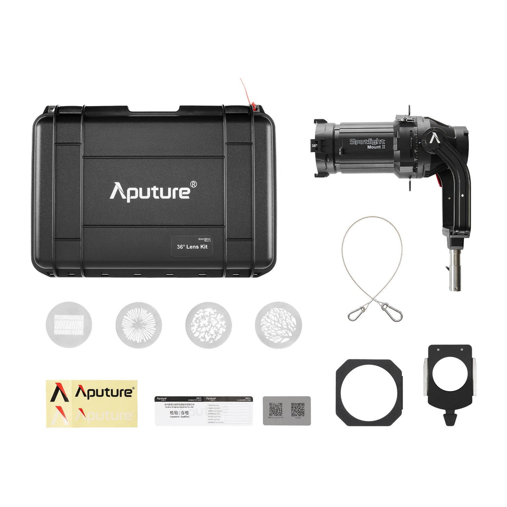 Aputure Spotlight Mount II 36 Lens Kit - Ellipsoidal Projection Lens Modifier