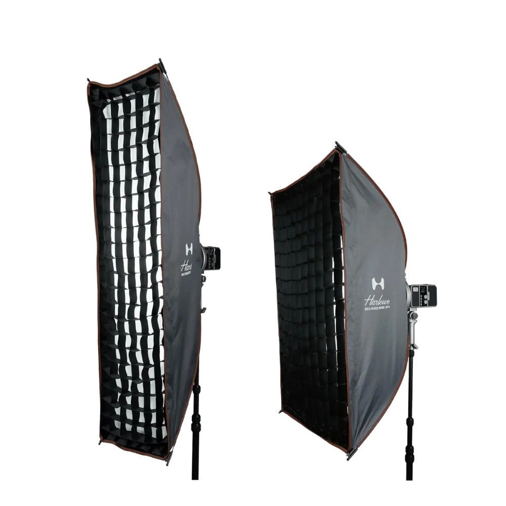 Harlowe Quick Release Softbox Set 1x4ft / 2x3ft (30x120 / 60x90)