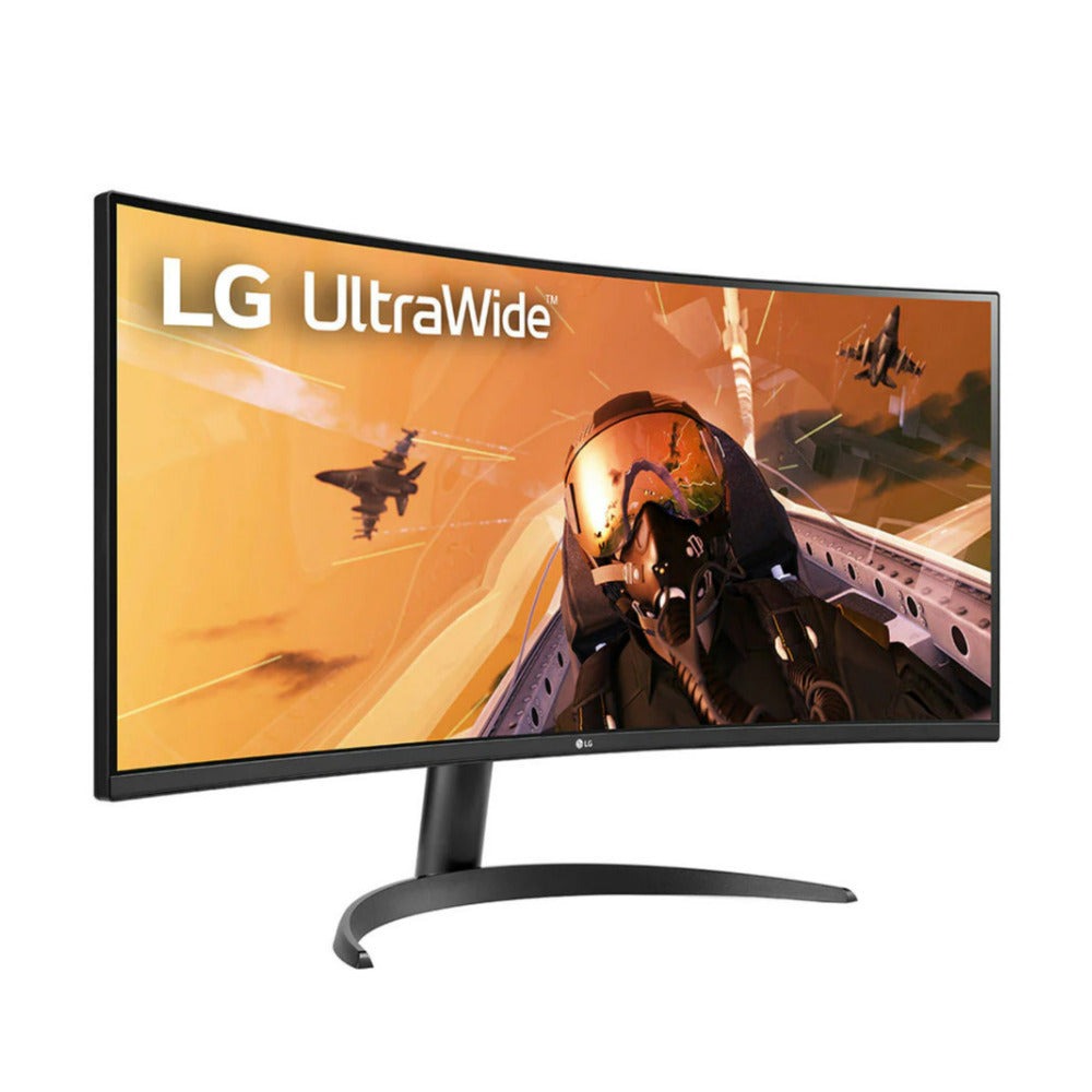 LG 34WP60C-B 34" Curved UltraWide QHD Monitor (Certified Refurbished)